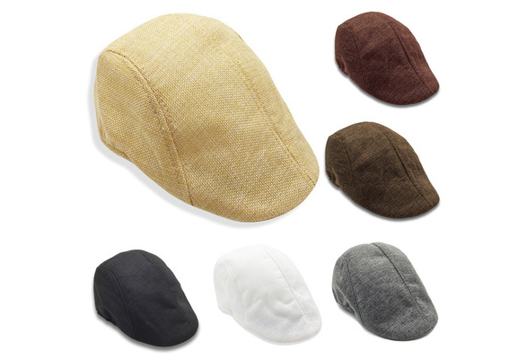 Herringbone duckbill ivy hat store classic wool cap golf newsboy