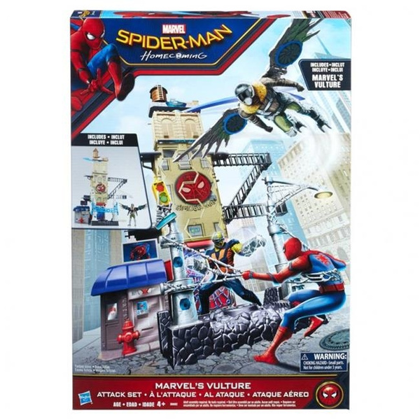 spider man web city playset