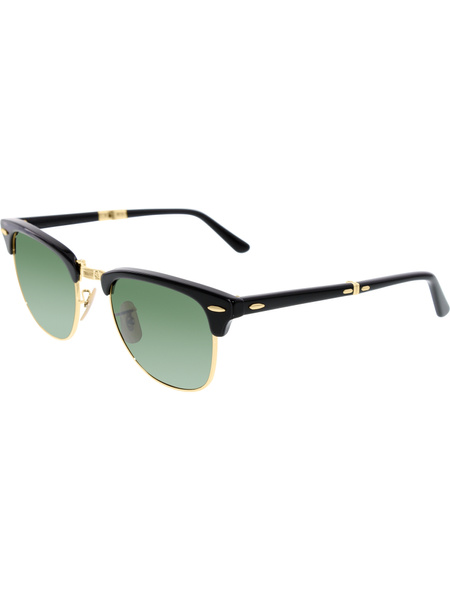 Ray-Ban Men's Folding Clubmaster RB2176-901-51 Black Sunglasses | Wish
