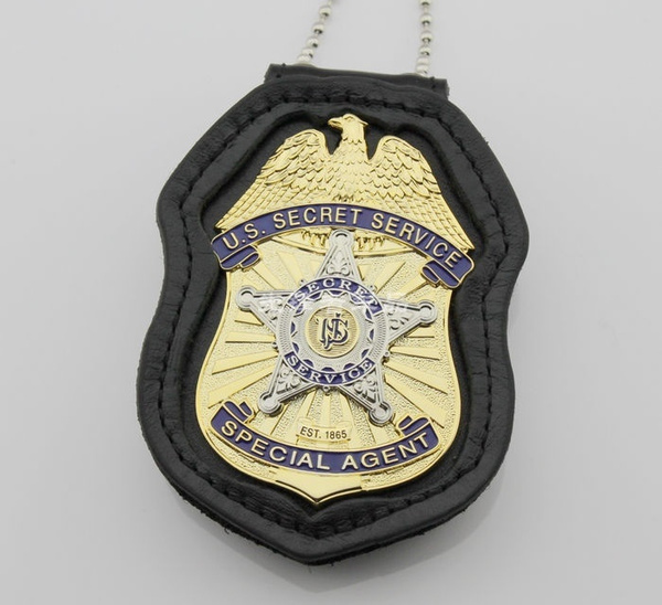 Us Police Badge Secret Service Agent Polizeiabzeichen 