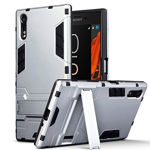 Shockproof Dual Layer Hard Pc Soft Rubber Full Body Armor Case Cover For Sony Xperia Xz1 Compact Xa1 Xperia X Xperia Xa Xperia X Performance Xperia Z5 Premium 5 5 Wish