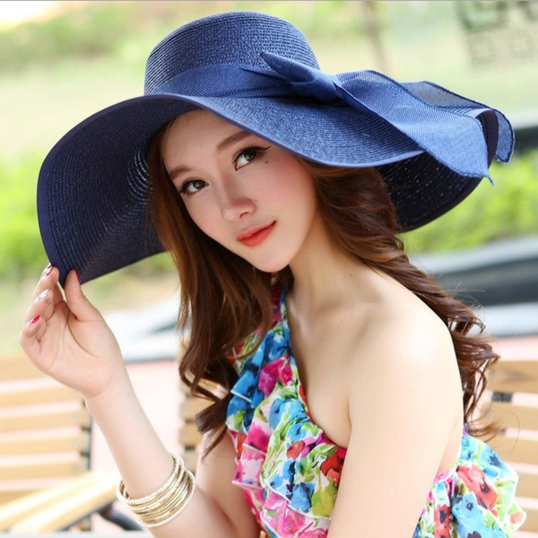 Summer Hats Women Wide Brim Sun Hat Floppy Hat Woman Sunhat Woman