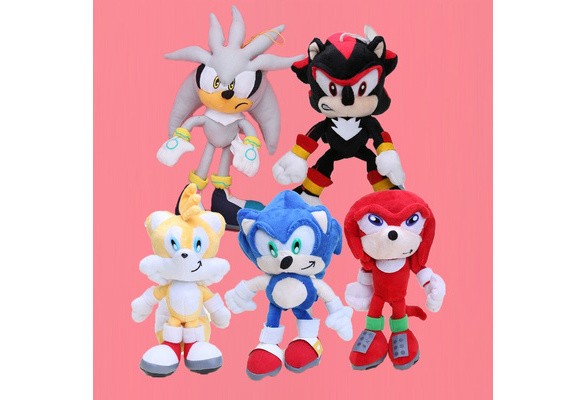 Sonic The Hedgehog Sonic Tails Knuckles the Echidna Soft Stuffed Sonic Plush 1 