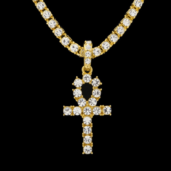 diamond egyptian pendant