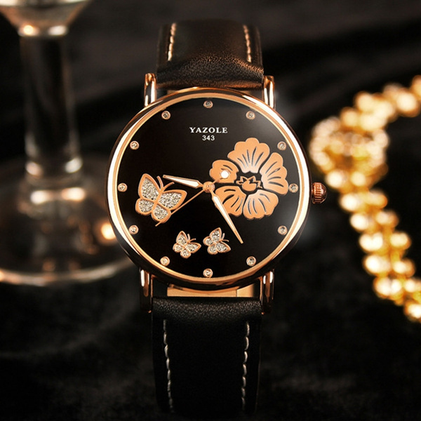 YAZOLE Wristwatch Women Ladies Brand Famous Female Leather Wristwatch Clock Quartz Watch Girls For Montre Femme Relogio Feminino