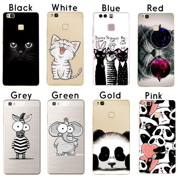 bronzen correct Monet Cell Phone Cases For Huawei P8 P9 P10 P8 Lite 2017 P8 P9 P10 Lite Cute  Panda Cat Animal Soft Silicone TPU Ultra Thin Back Protect Phone Cover Anti  Knock | Wish