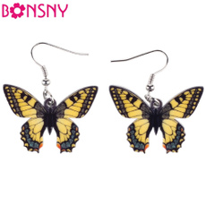 butterfly, art, butterfly earrings, insectearring