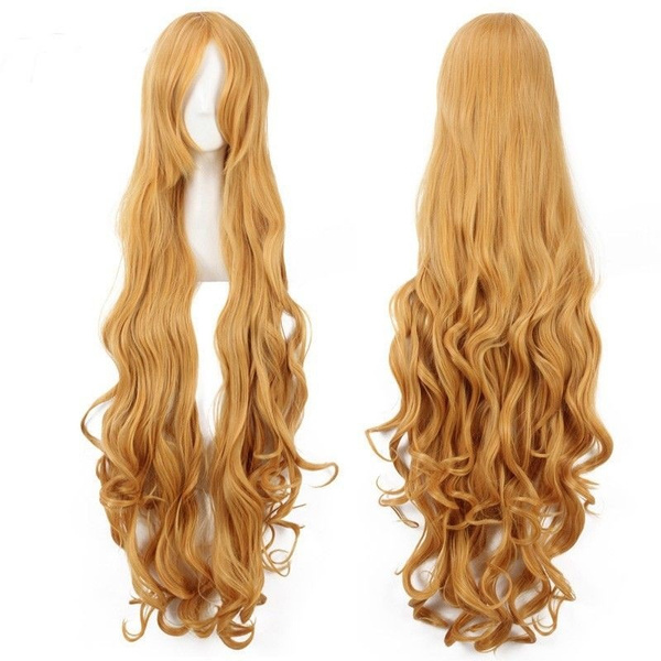 100cm Long Curly Wavy Aisaka Taiga Cosplay Wig Anime TIGER DRAGON Toradora Wigs