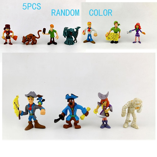 scooby doo mystery crew and monsters action figure set