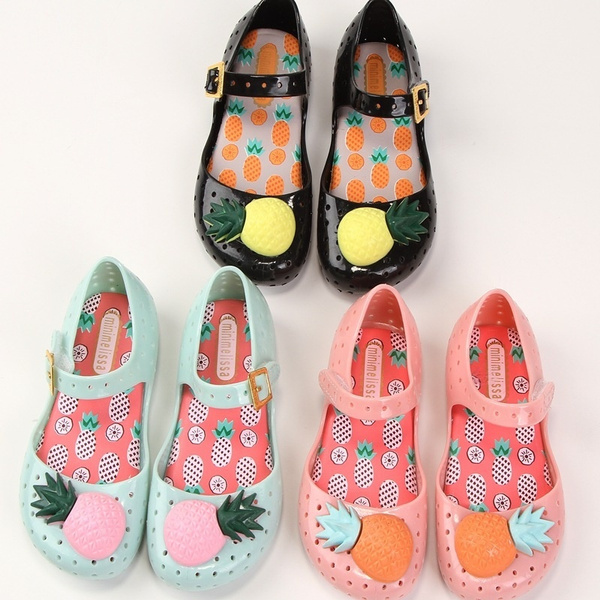 pineapple baby sandals