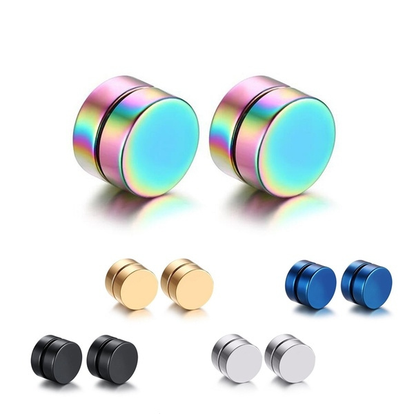 3 Pairs Magnetic Stud Earrings For Men Women Non Piercing Clip Lymphatic  Drainage Therapeutic Magnetic Earrings | Fruugo NO