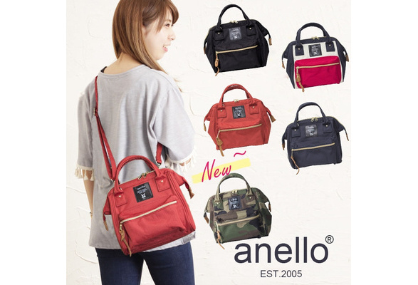 Japanese Style Anello Backpack Unisex MINI Rucksack Waterproof Canvas Campus Bag Wish