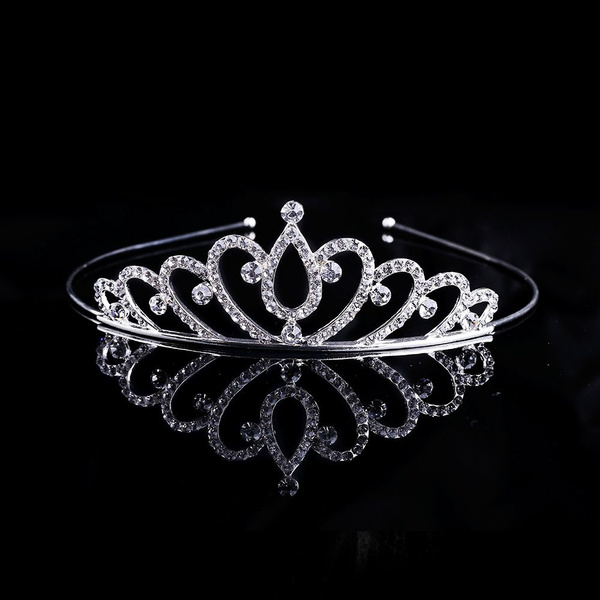 Wedding Jewelry Crystal Rhinestone Crown Headband Tiaras Crowns Headbands Sale 