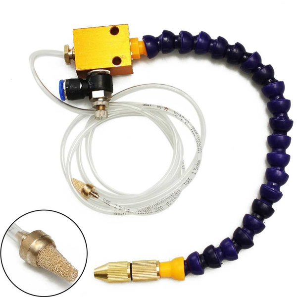 New Mist Coolant Lubrication Spray System Unit for CNC Lathe and ...