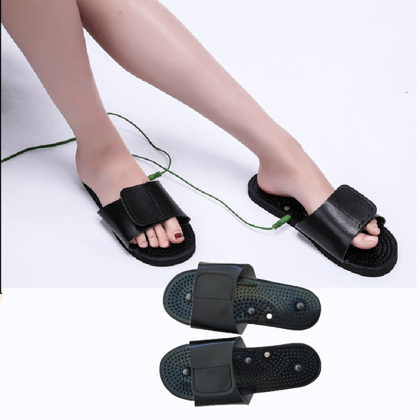 16 Pads Electrical Muscle Stimulator Pulsed Slippers Therapy Massager Pulse  Tens Acupuncture Full Body Massage Relax Care - AliExpress