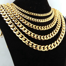 Heavy, blackjewelry, Chain Necklace, Jewelry