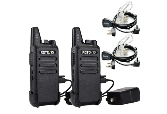 Retevis RT22 UHF Two Way Radio Walkie Talkie CTCSS/DCS VOX TOT For