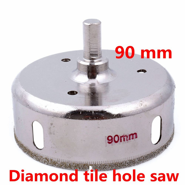 Tile Cutter Diamond Drill Bit 3 to 150mm Hole Saw Ceramic Porcelain Marble Glass 