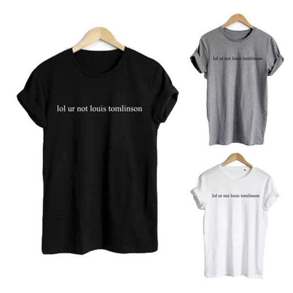 Louis Oops t shirt One direction Louis Tomlinson Tattoo shirt