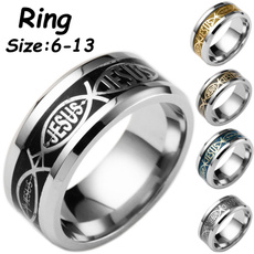Couple Rings, ringsformen, jesuspatternring, Fashion