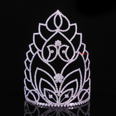 pageant, crown, Large, Crystal