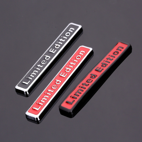 1* Limited Edition Car Accessories 3D Sticker Badge Decal Motorcycle Emblem New