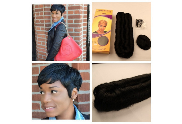 Hot 27 pieces short hair weave wholesale hair 27pieces hair weave