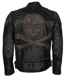 blackleatherjacket, Vintage, Fashion, skull