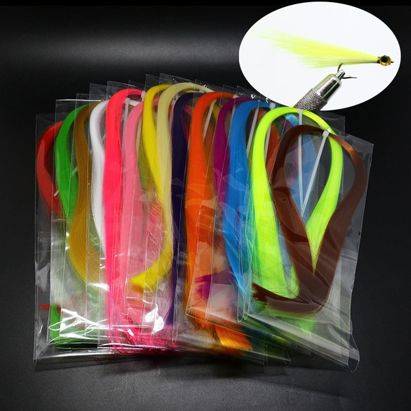Minnow Fishing Accessories Fly Tying Dubbing Nymph Pike&Bass Pesca  Synthetic hair Durable Fibers herl for Trout Lures fiskedrag
