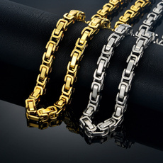 Steel, Stainless Steel, gold, Men