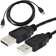 Hot 10FT 1m/1.5m/3m USB 2.0 A male plug to A male extension data cord leads wire Cable