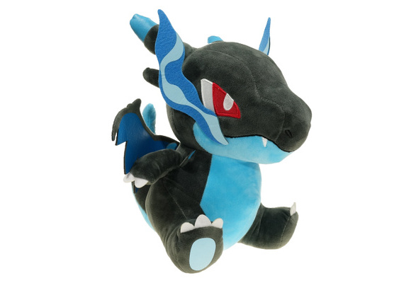 Pelúcia Mega Charizard X Pokémon Center - Toy Store - Brinquedos