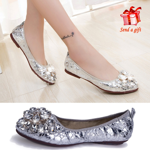 bling ballet flats