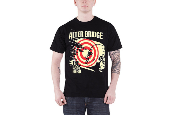 Custom Personality T Shirt Alter Bridge T Shirt The Last Hero Band Logo Mens Black Short Sleeve Summer Fashion Men S T Shirt Wish