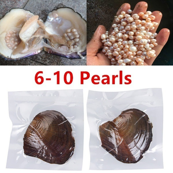6-10PCS Love Pearls Vacuum Packaging 