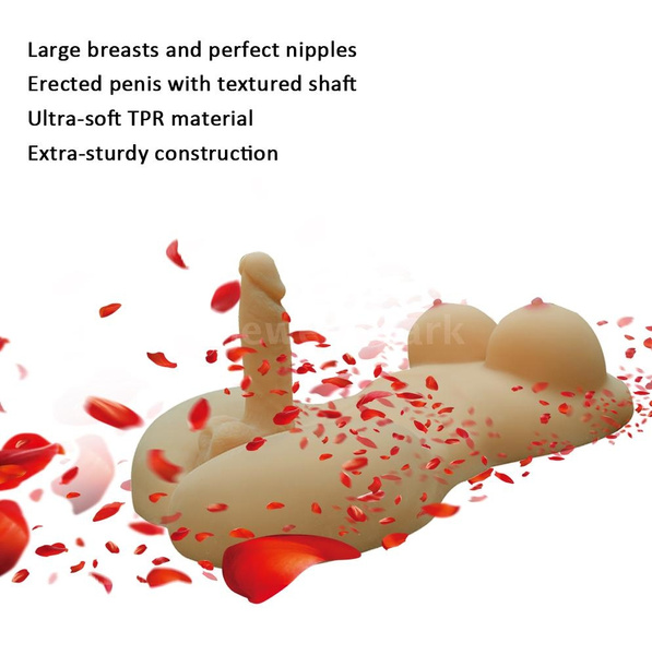 shemal sex doll Shemale Sex Doll for Women with Flexible Dildo, Unisex Trans Sex Dolls Gay  Sex Toys with 6.1in Dildo Soft Boobs Tight Vagina and Anus, Realistic Torso  FUTA Doll Adult Sex Toy for