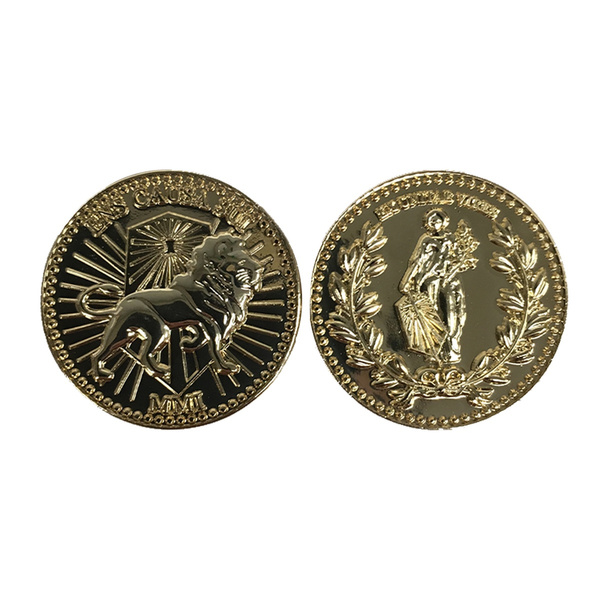 Ex Unitae Vires Ens Causa Sui Gold Coin | Wish