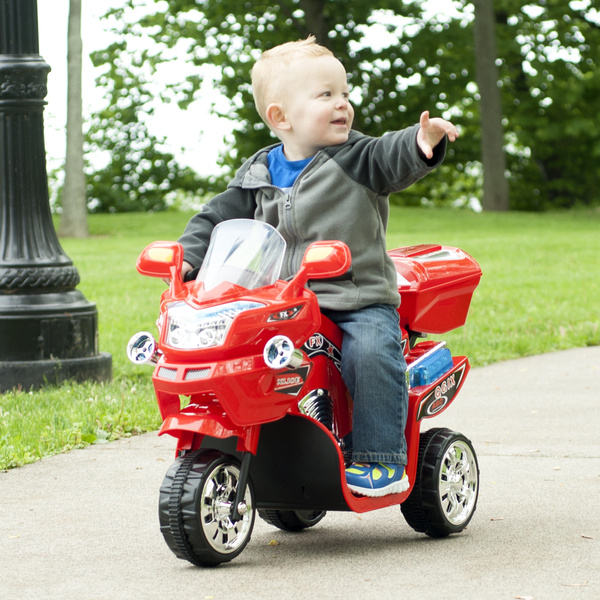 3 year old riding motorcycle