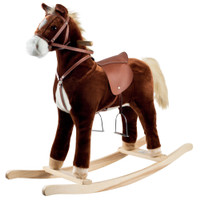 neighing rocking horse