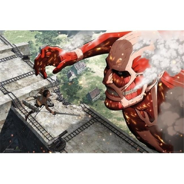 Attack on Titan - Attack Poster Print (24 x 36) 