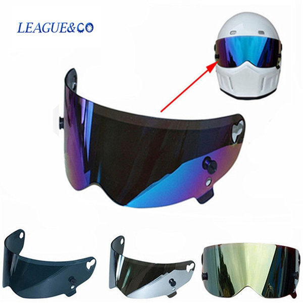 Coloful Visor Shield For ATV Motorcycle Motorbike Racing Full Face Helmets Lens