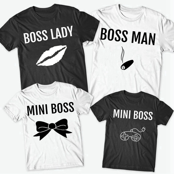 boss lady mini boss matching shirts