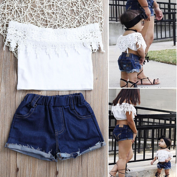 Cute shorts outlet with lace