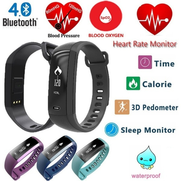 Sport Watches M2 Presión Arterial Pulsera Inteligente Pulsera Reloj Medidor  De Pulso Cardiaco Fitness Smartband Para Ios Vs Id107