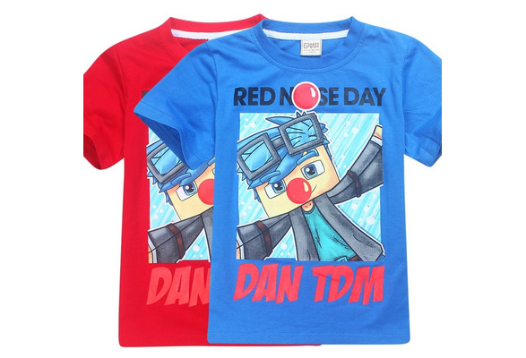 Christmas Roblox Design Red Nose Day T-shirt - Ink In Action