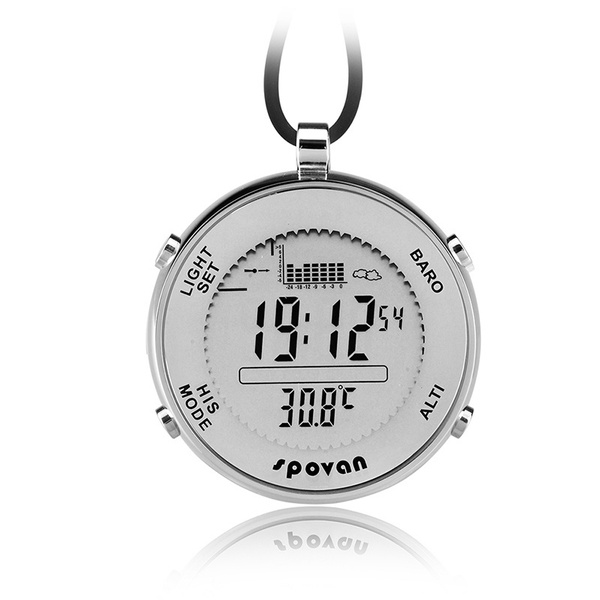 JUSHENG® Spovan SPV600 Smart Watch Outdoor Waterproof Digital Fishing  Barometer Unisex Pocket Watch Suitable for Climbing Running Fishing  competition and other sports