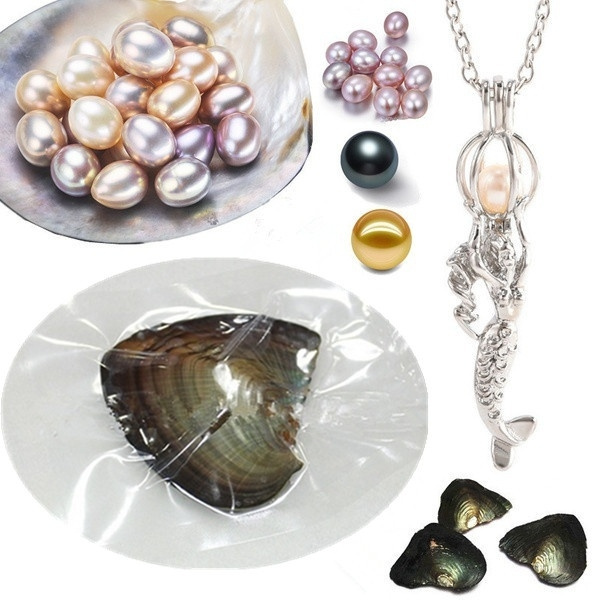 Oyster store pearl necklace