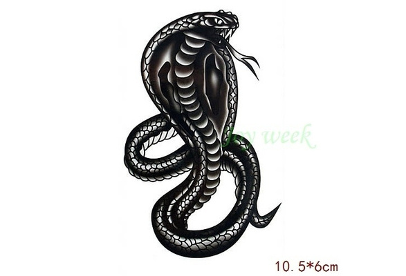 cobra snake and tribal Temporary Waterproof Tattoo For Men and Women :  Amazon.in: Beauty