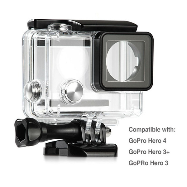 GoPro Hero 4 Underwater Waterproof Housing Case Replacement for Pro Hero 4 / Hero 3+ / 3 | Wish