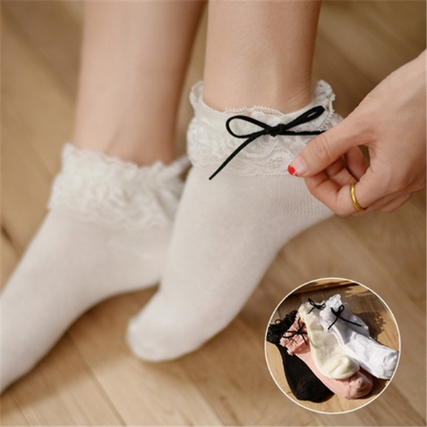 large frilly socks
